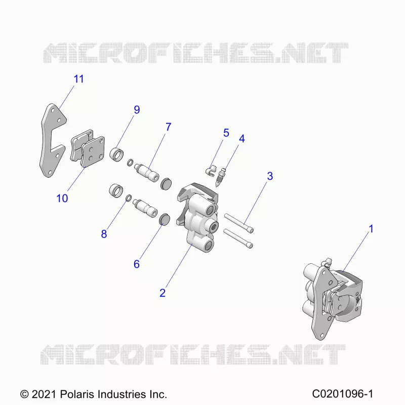 BRAKES, PINZA FRENO DELANTERA