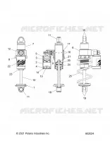 SUSPENSION, CHOQUE FRONTAL TRACK, VELOCITY 7045536