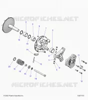TREN, PRIMARY CLUTCH