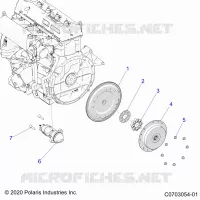MOTOR DE ARRANQUE, FLYWHEEL AND RELATED