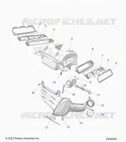 ENGINE, TOMA DE AIRE SYSTEM