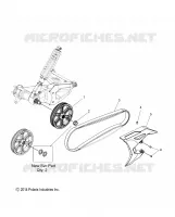 TREN, DRIVEN SPROCKET, BELT and GUARD