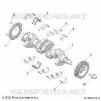 ENGINE, CIGUEÑAL AND BEARINGS