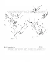 CHASSIS, PROTECCIÃN DEL EMBRAGUE AND FOOTRESTS
