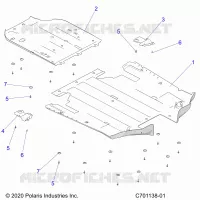 CHASSIS, ESQUÃD PLATES
