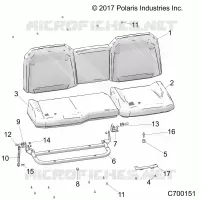 ASIENTO ASM. REAR