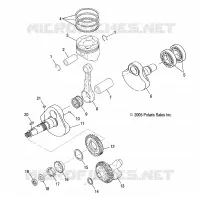 MOTOR, CIGUEÑAL AND PISTÓN