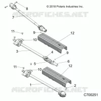 TREN, FRONT, MID, REAR PROP SHAFT