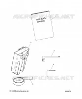 TOOLS, BELT HOLDER, TOOLS, AND EL MANUAL DEL PROPIETARIO