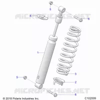 SUSPENSION, CHOQUE FRONTAL
