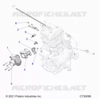 ENGINE, CUERPO DE MARIPOSA AND FUEL RAIL