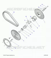 TREN, SECONDARY CLUTCH