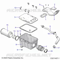 ENGINE, TOMA DE AIRE SYSTEM