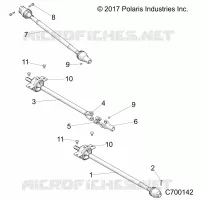 TREN, FRONT, MID, REAR PROP SHAFT