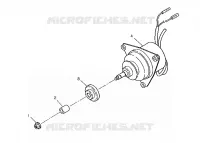 MOTOR DEL VENTILADOR 6x6 400L, SWEDISH S948740 and  NORWEGIAN N948740 (4926812681056A)