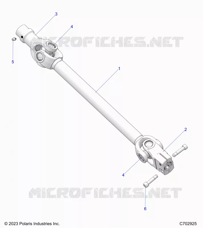 TREN, FRONT PROP SHAFT