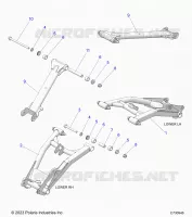 SUSPENSION TRASERA CONTROL ARMS