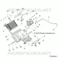 ENGINE, TOMA DE AIRE MANIFOLD