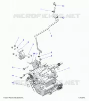 TREN, MAIN GEARCASE MOUNTING