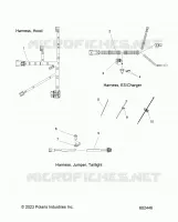 ELECTRICA, HARNESS, HOOD, E.S. START, TAILLIGHT