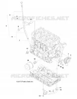 MOTOR, OIL SYSTEM AND AFORADOR DE ACEITE