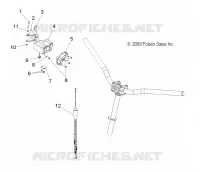 MOTOR, ACELERADOR CONTROL ASM. and CABLE