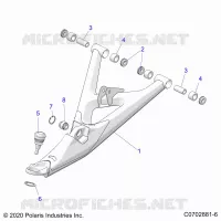 SUSPENSIÃ“N DELANTERA CONTROL ARMS LOWER