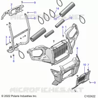 PARACHOQUES DELANTERO AND MOUNTING