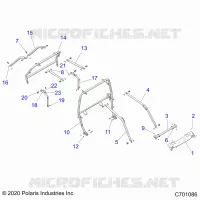 CHASSIS, CAB BASTIDOR