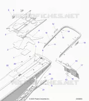PARACHOQUE, REAR, CLOSEOFF, TUNNEL COVER