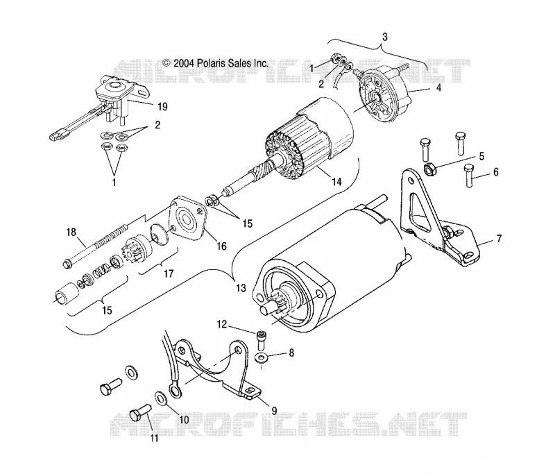 MOTOR DE ARRANQUE (600)