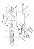 montaje del puntal 350 2X4 (4918531853016A)