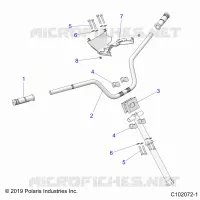 GOBIERNO, HANDLEBAR AND CLAMPS