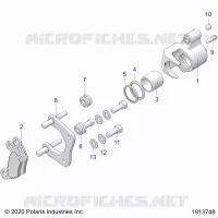 BRAKES, PINZA TRASERA