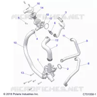 MOTOR, WATERPUMP AND BYPASS