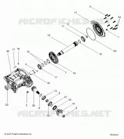TREN, RIGHT ANGLE GEARCASE ASM.