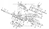 El par entre ARM 500 INDY 0982764(A)(B) and EUROPEAN 500 INDY E982764A (4942104210B009)