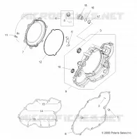 MOTOR, TAPA DEL EMBRAGUE