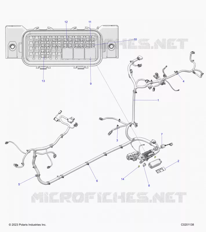 ELECTRICA, WIRE HARNESS