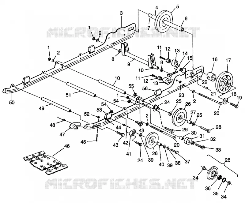 SUSPENSIÓN 500 CARB 0962764 (4931873187B013)