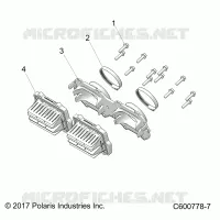 ENGINE, REED VALVE AND CUERPO DE MARIPOSA ADAPTOR