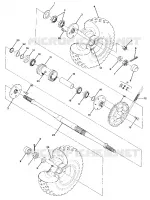 RUEDA TRASERA DRIVE ASSEMBLY (4917711771017A)