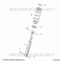 SUSPENSION TRASERA SHOCKS