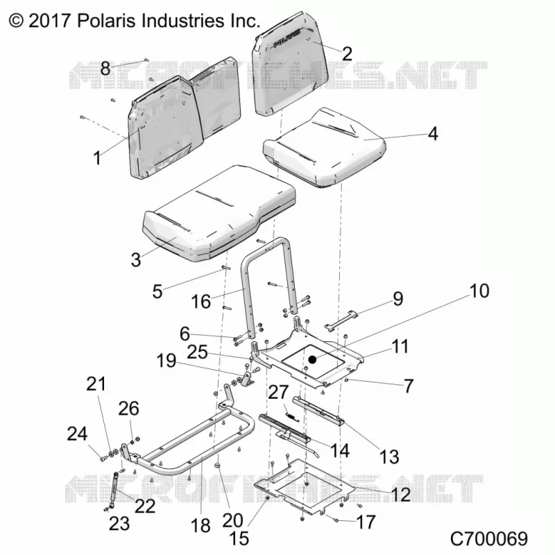 ASIENTO ASM. AND SLIDER
