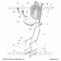 ASIENTO, MOUNTING AND BELTS