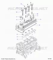 ENGINE, TAPA DE LA VÃLVULA