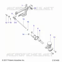 BRAKES, PEDAL AND CILINDRO MAESTRO MOUNTING