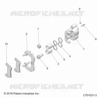 BRAKES, PINZA TRASERA