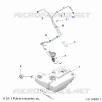 SISTEMA DE COMBUSTIBLE, FUEL TANK