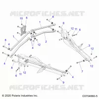 SUSPENSION TRASERA TRAILING ARMS MOUNTING
